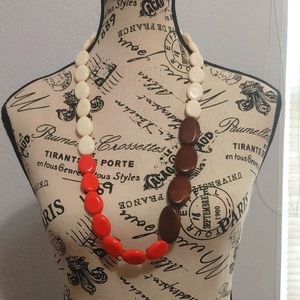 Wood and Stone Necklace